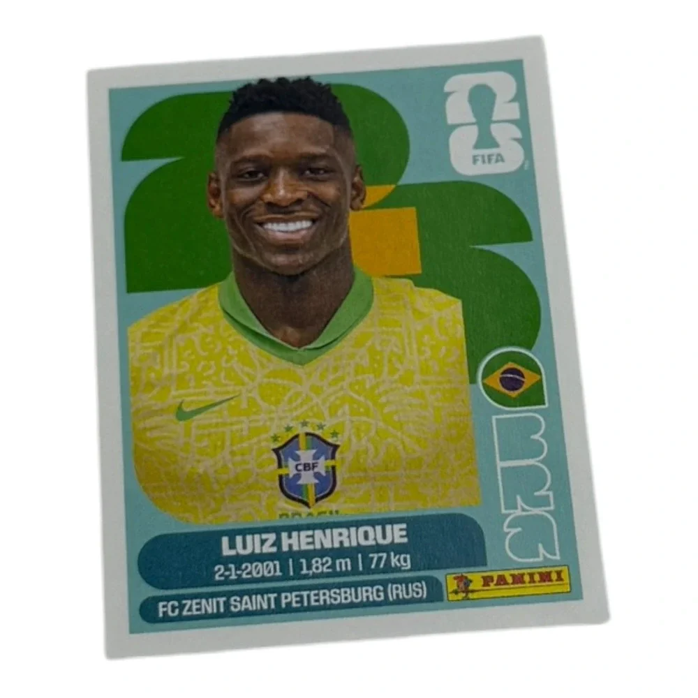 Panini FIFA World Cup 2026 Luiz Henrique Brazil Sticker BRA 12 FC Zenit Russia